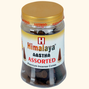 Assorted Premium Incense Cones Jar