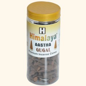 Gugal Premium Incense Cones Jar 400 Gm