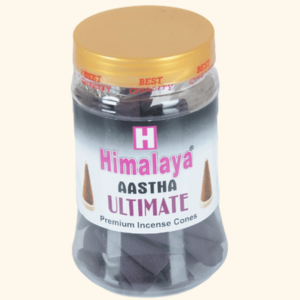 Ultimate Premium Incense Cones Jar 125 Gm